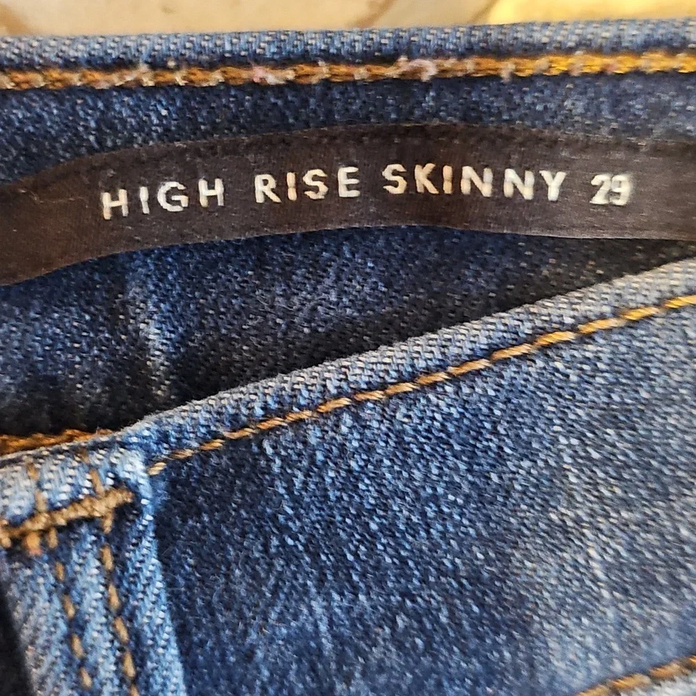 Banana Republic High Rise Skinny Jeans